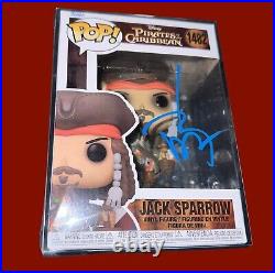 Johnny Depp signed Jack sparrow funko pop comes with COA