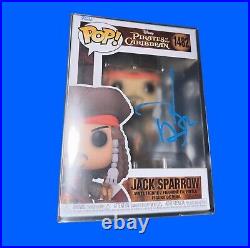 Johnny Depp signed Jack sparrow funko pop comes with COA