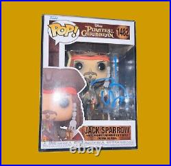 Johnny Depp signed Jack sparrow funko pop comes with COA