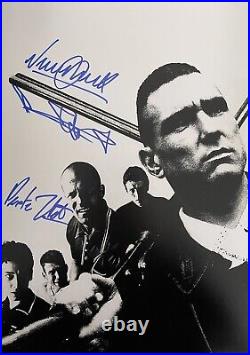 Jones, Fletcher & Flemyng Triple Signed Lock Stock A3 Poster With COA (1)