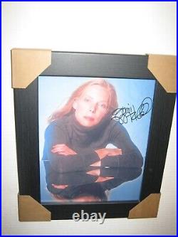 Joni Mitchell Hand Signed Photograph (8x10) Framed With CoA