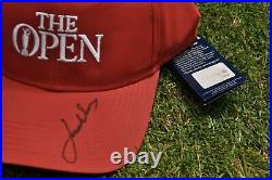 Jordan Spieth Signed The Open Cap BNWT With COA US Masters