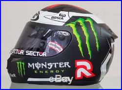 Jorge Lorenzo Race Worn Autographed Helmet with COA
