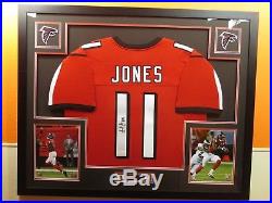 Julio Jones Atlanta Falcons NFL Signed Autographed Framed Jersey with JSA COA