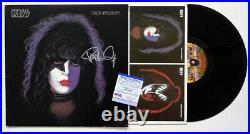 KISS / PAUL STANLEY Solo Album with SIGNED AUTOGRAPH Gene Simmons PSA/DNA COA