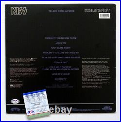 KISS / PAUL STANLEY Solo Album with SIGNED AUTOGRAPH Gene Simmons PSA/DNA COA