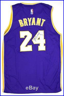 KOBE BRYANT Hand Signed LA Lakers Singlet Jersey with COA Signature Autograph