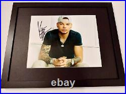 Kane Brown Autographed Photo Framed In 11x14 With COA