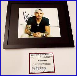 Kane Brown Autographed Photo Framed In 11x14 With COA