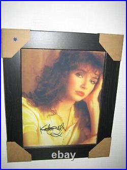 Kate Bush Hand Signed Photograph (8x10) Framed With CoA