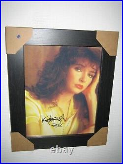 Kate Bush Hand Signed Photograph (8x10) Framed With CoA