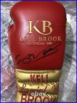 Kell Brook Signed Glove With COA