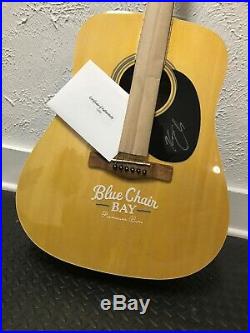 Kenny Chesney Signed Autographed Guitar Blue Chair Bay with COA