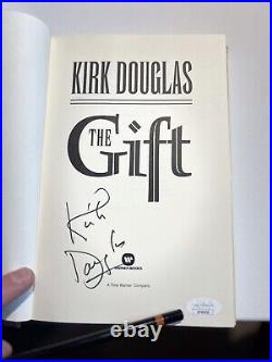 Kirk Douglas Autographs With COAs SUPER RARE Comic, Movie Lobby Cards, Books