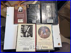 Kirk Douglas Autographs With COAs SUPER RARE Comic, Movie Lobby Cards, Books