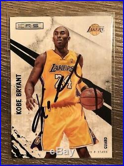 Kobe Bryant 2010-11 Panini Rookies & Stars Autograph Card With COA