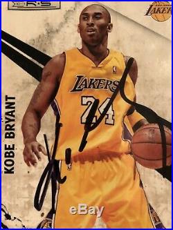Kobe Bryant 2010-11 Panini Rookies & Stars Autograph Card With COA