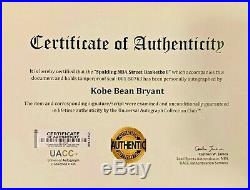 Kobe Bryant 24 Basketball with Autograph Signed by Kobe Bryant Lakers with COA
