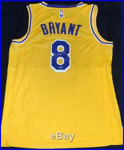 Kobe Bryant Authentic Signed Autographed #8 Jersey With Coa
