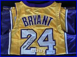 Kobe Bryant Autograph Jersey #24 with COA