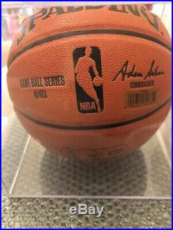 Kobe Bryant Lakers Signed Basketball with Panini COA Bold Autograph