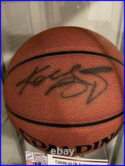 Kobe Bryant Signed Autographed Basketball PSA/DNA With COA