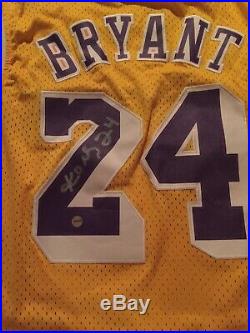 Kobe Bryant Signed Autographed LA Lakers Jersey with COA