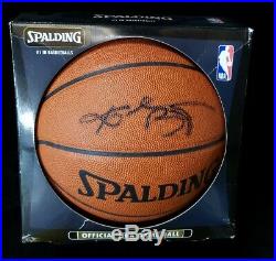 Kobe Bryant Spalding Autographed Official NBA Game Ball With COA