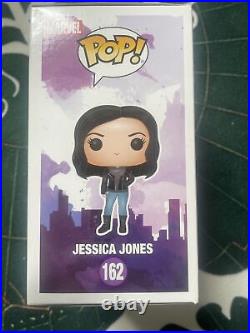 Krysten Ritter Jessica Jones Autographed Signed Funko Pop With Ink2grail Coa