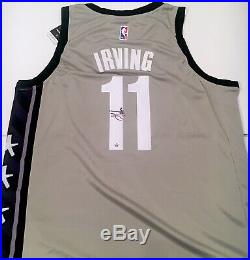Kyrie Irving Nike Dri-Fit Autographed Signed Jersey with COA Brooklyn Nets