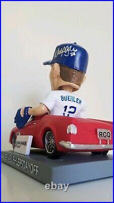 LA Dodgers Walker Buehler Autographed Quakes Bobblehead With Beckett COA