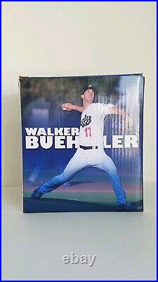 LA Dodgers Walker Buehler Autographed Quakes Bobblehead With Beckett COA