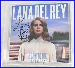 Lana Del Rey Signed Born To Die CD With COA