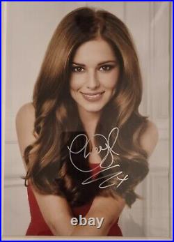 Large Framed & Mounted Signed Photograph of Cheryl Cole With CoA