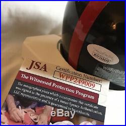 Lawrence Taylor Autographed New York Giants Mini Helmet JSA With COA