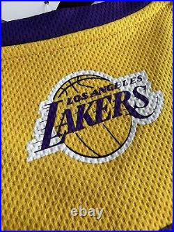 LeBron James Rare Authentic Hand Signed Autographed Lakers Jersey with COA