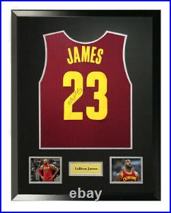 LeBron James hand signed autograph jersey with SASIGNED coa proof