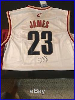 Lebron james Autographed Jersey With COA