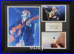 Lewis Capaldi Signed Autograph A3 framed photo display Music With COA
