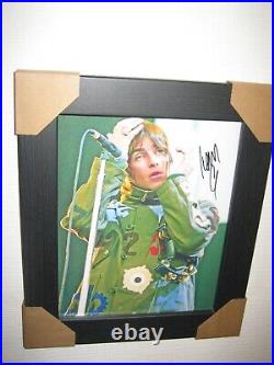 Liam Gallagher Hand Signed Photograph (8x10) Framed With CoA