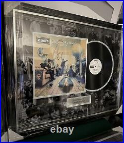 Liam Gallagher Signed And Framed Vinyl Comes With COA