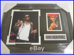 Lil' Wayne Weezy Autographed 8x10 framed Photo with COA