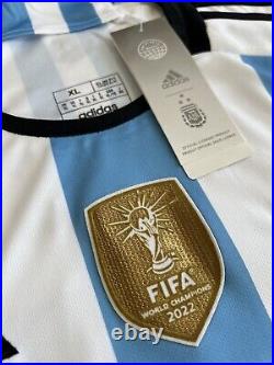 Lionel Messi Argentina QATAR World Cup 2022 Signed Autographed Jersey with COA