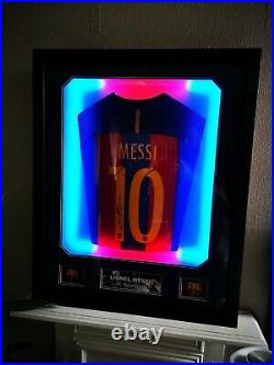Lionel Messi Signed Autographed Barcelona Shirt with COA