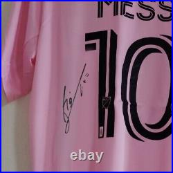 Lionel Messi Signed Autographed Inter Miami Soccer Jersey With COA