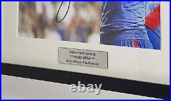 Lionel Messi autographed canvas Hand Signed FRAMED with COA