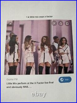 Little Mix, Jade Thirlwall, X Factor Worn Outfit With Full COA