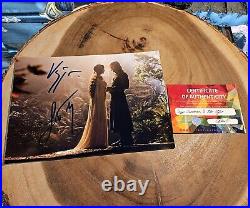 Liv Tyler and Viggo Mortensen Autographs With COA. HR. Photo Lord of The Rings