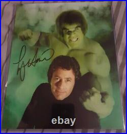 Lou Ferrigno signed (Incredible Hulk) photo 10x8 inch with COA