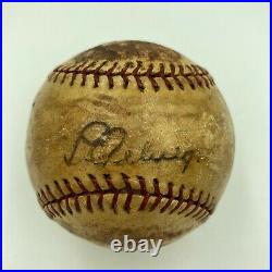 Lou Gehrig Sweet Spot Signed Autographed 1930's Baseball With JSA COA